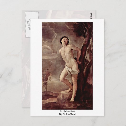 St. Sebastian door Guido Reni Briefkaart (Voorkant / Achterkant)