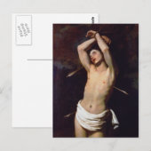 St Sebastian door Nicolas Regnie Briefkaart (Voorkant / Achterkant)