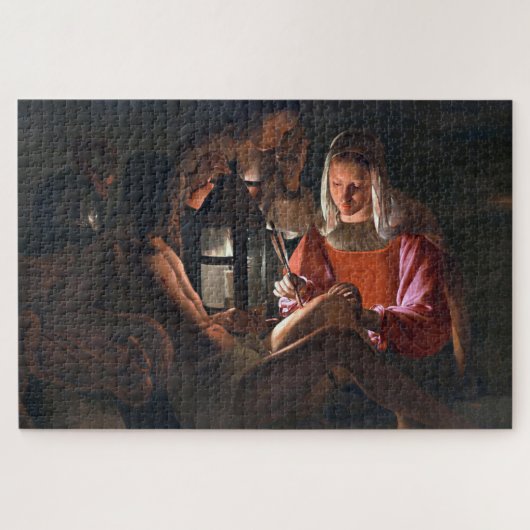 St. Sebastian Embraced by Irene, La Tour Legpuzzel (Horizontaal)