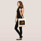 St. Sebastian Embraced by Irene, La Tour Tote Bag (Voorkant (model))