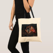 St. Sebastian Embraced by Irene, La Tour Tote Bag (Voorkant (product))