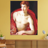 St. Sebastian Fine Art Canvas Print (Insitu (Woonkamer))