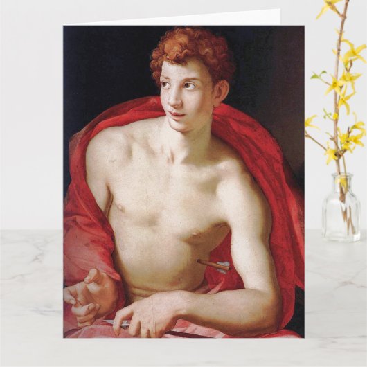 St Sebastian Fine Art Groetjes Kaart (Gele Bloem)