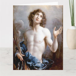St. Sebastian Fine Art Wenskaart Kaart