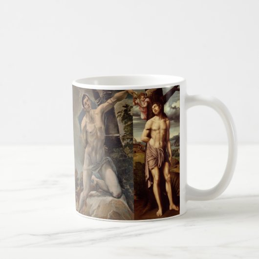 St. Sebastian Koffiemok (Rechts)