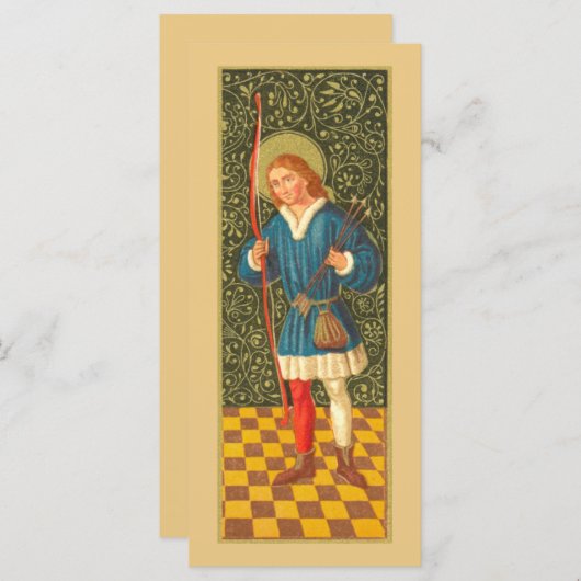 St. Sebastian (PA 01b)-kaart (Voorkant / Achterkant)