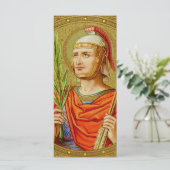 St. Sebastian (SNV 24) Blank Wenskaart (Staand voorkant)