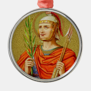 St. Sebastian (SNV 24) Premium Round Metalen Ornament