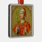 St. Sebastian (SNV 24) Premium Square Metalen Ornament (Rechts)
