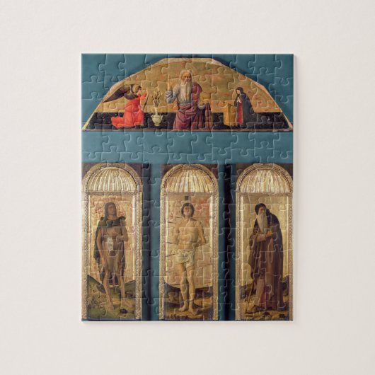 St. Sebastian tussen St. John de Baptist en St. Legpuzzel (Verticaal)