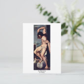 St. Sebastian van Titian Briefkaart (Staand voorkant)