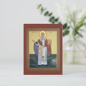 St. Silas Prayer Card Briefkaart (Staand voorkant)