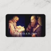 St. Simon & St. Jude Gebed Kaart Contactkaartje (Voorkant)