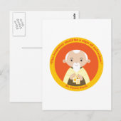 St. Simon Stock Briefkaart (Voorkant / Achterkant)