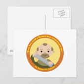 St. Simon the Apostle Briefkaart (Voorkant / Achterkant)