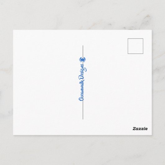 St. Simons Island briefkaart (Achterkant)