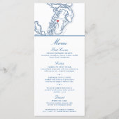 St. Simons Island en Zee Island Kaart Bruiloft (Voorkant)