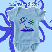 St. Simons Island GA baby bodysuit