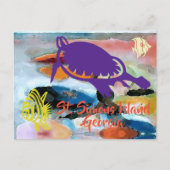 St. Simons Island, GA briefkaart (Voorkant)