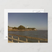 St. Simon's Island Lighthouse Briefkaart (Voorkant / Achterkant)
