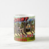 St Simons Island Retro Mok (Center)