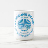 St Simons Island (zeeschelp) Koffiemok (Center)