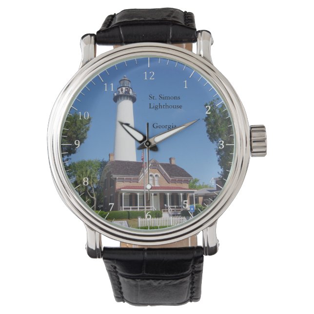 St. Simons Lighthouse kijkje Horloge (Voorkant)