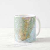 St Simons Sound Braunschweig Harbour en Turtle Riv Koffiemok (Voorkant rechts)