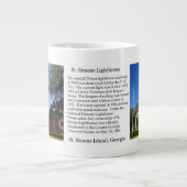 St. Simons Vuurtoren geschiedenis specialiteit mok (Voorkant)