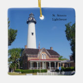 St. Simons Vuurtoren ornament (Voorkant)