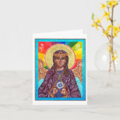 St. Sophia Heilige Wijsheid Kaart (Gele Bloem)