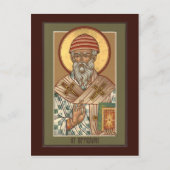 St. Spyridon Prayer Card Briefkaart (Voorkant)