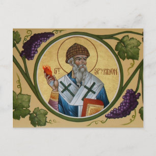 St. Spyridon Prayer Card Briefkaart
