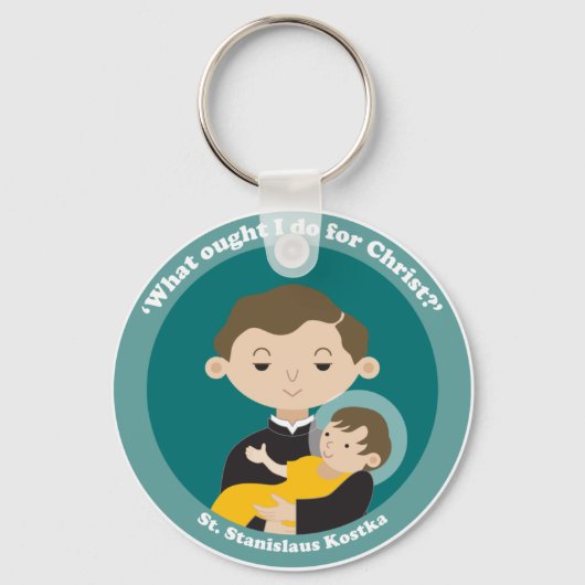 St. Stanislaus Kostka Sleutelhanger (Voorkant)