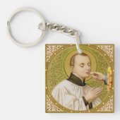St. Stanislaus Kostka (SNV 25) Blank/DIY Terug Sleutelhanger (Voorkant)