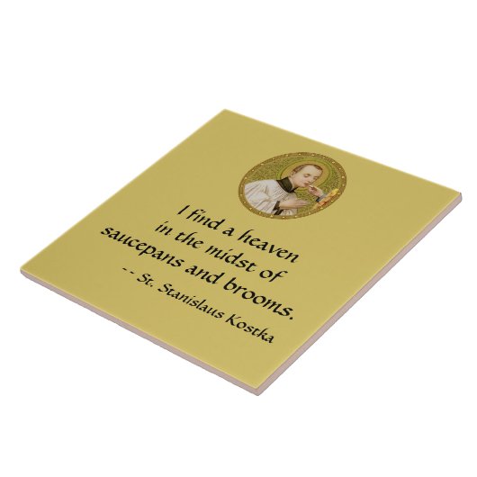 St. Stanislaus Kostka (SNV 25) Kitchen Tile 1 Tegeltje (Zijkant)