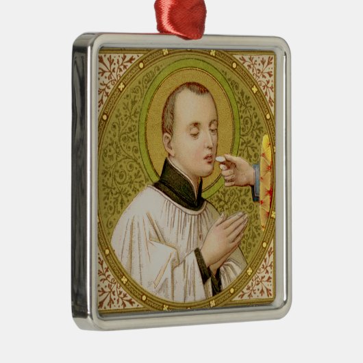 St. Stanislaus Kostka (SNV 25) Premium Square Metalen Ornament (Rechts)