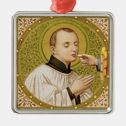 St. Stanislaus Kostka (SNV 25) Premium Square Metalen Ornament (Voorkant)