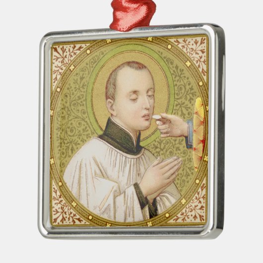 St. Stanislaus Kostka (SNV 25) Premium Square Metalen Ornament (Links)