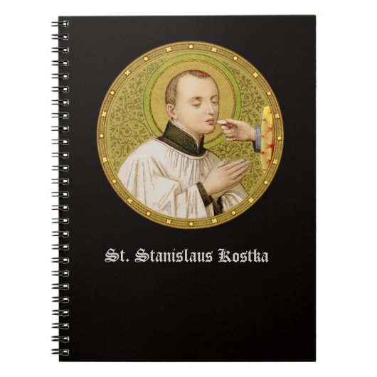 St. Stanislaus Kostka (SNV 25) (Ronde Afbeelding) Notitieboek (Voorkant)