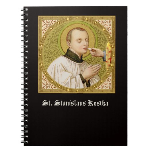 St. Stanislaus Kostka (SNV 25) (Square Afbeelding) Notitieboek (Voorkant)