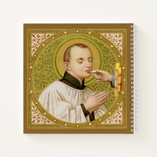 St. Stanislaus Kostka (SNV 25) (Square Afbeelding) Notitieboek (Achterkant)