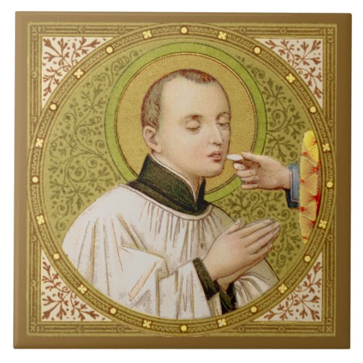 St. Stanislaus Kostka (SNV 25) Tile 4 Tegeltje (Voorkant)