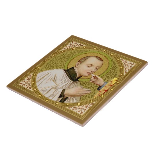 St. Stanislaus Kostka (SNV 25) Tile 4 Tegeltje (Zijkant)