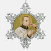St. Stanislaus Kostka (SNV 25) Tin Sneeuwvlok Ornament (Voorkant)