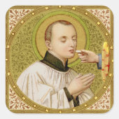 St. Stanislaus Kostka (SNV 25) Vierkante Sticker (Voorkant)