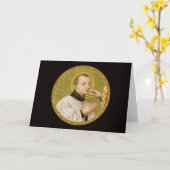 St. Stanislaus (SNV 25) (RndImage) Horiz Groet Kaart (Gele Bloem)