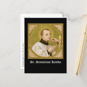 St. Stanislaus (SNV 25) (Vierkant Afbeelding) Vert Briefkaart
