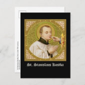 St. Stanislaus (SNV 25) (Vierkant Afbeelding) Vert Briefkaart (Voorkant / Achterkant)