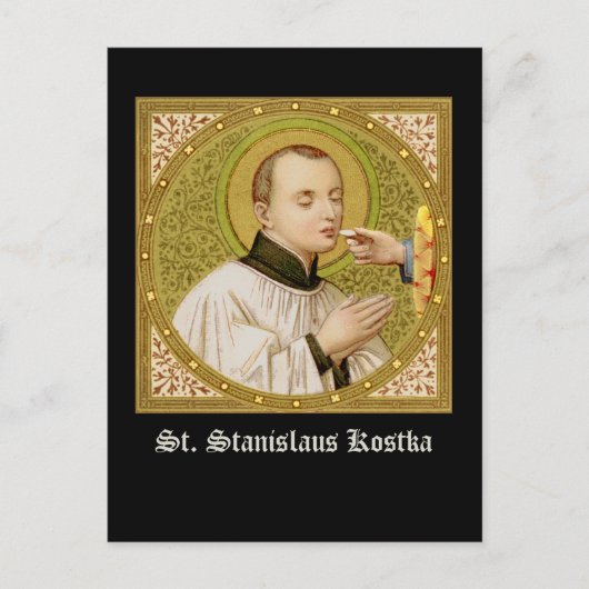 St. Stanislaus (SNV 25) (Vierkant Afbeelding) Vert Briefkaart (Voorkant)